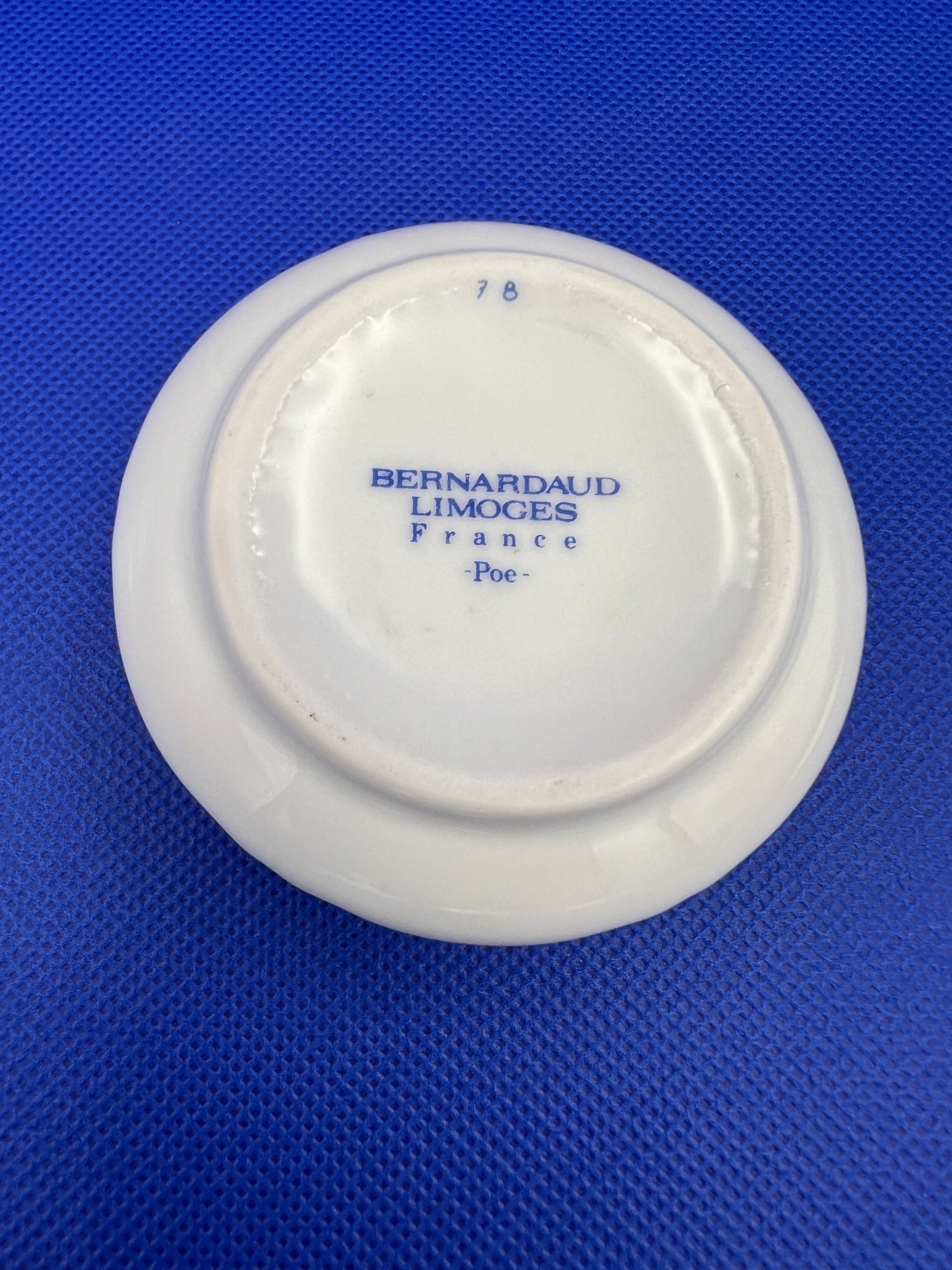 Vintage Bernardaud Limoges "Poe" Trinket Box